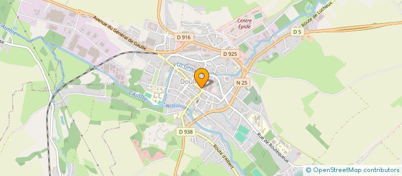 localisation de l'entreprise HOLDING PENIN à DOULLENS