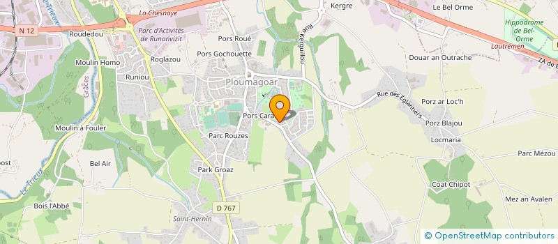 localisation de l'entreprise HOLDING PENVERN à PLELO