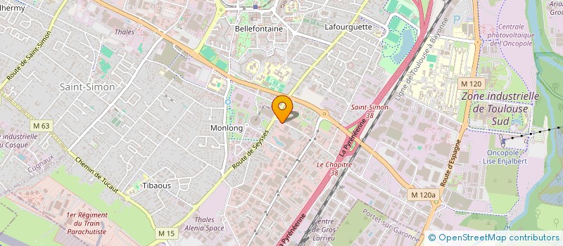 localisation de l'entreprise HOLDING PEREA à TOULOUSE
