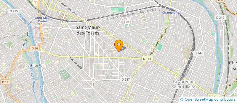 localisation de l'entreprise HOLDING PEROL à SAINT-MAUR-DES-FOSSES