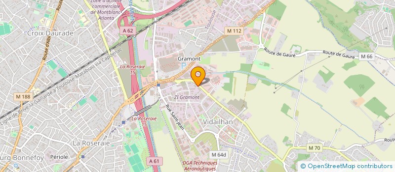 localisation de l'entreprise HOLDING PERSONAE  BALMA