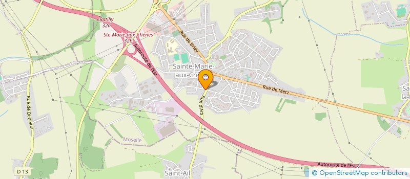 localisation de l'entreprise HOLDING PETITJEAN  SAINTE-MARIE-AUX-CHENES