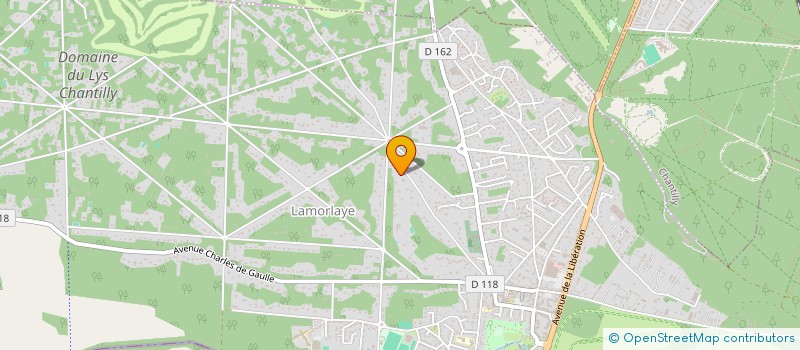 localisation de l'entreprise HOLDING PF  LAMORLAYE