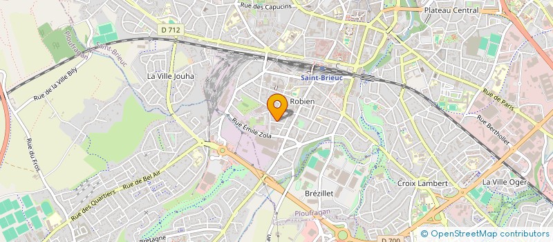 localisation de l'entreprise HOLDING PH FINANCES à SAINT-BRIEUC