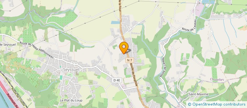 localisation de l'entreprise HOLDING PHILIPPE  SEYSSUEL