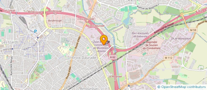 localisation de l'entreprise HOLDING PIAIR  TOULOUSE