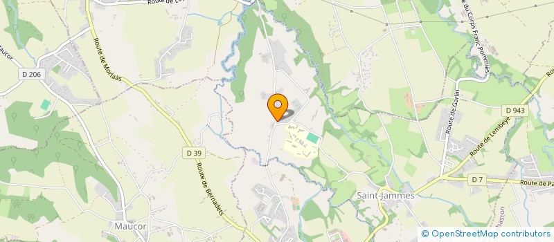 localisation de l'entreprise HOLDING PIC  SAINT-JAMMES