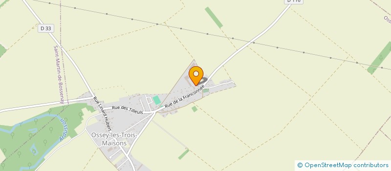 localisation de l'entreprise HOLDING PICAVET  OSSEY-LES-TROIS-MAISONS