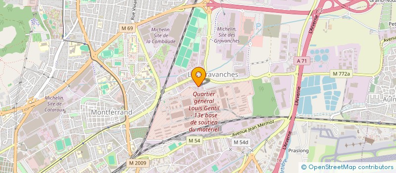 localisation de l'entreprise HOLDING PIEROTTI  CLERMONT-FERRAND