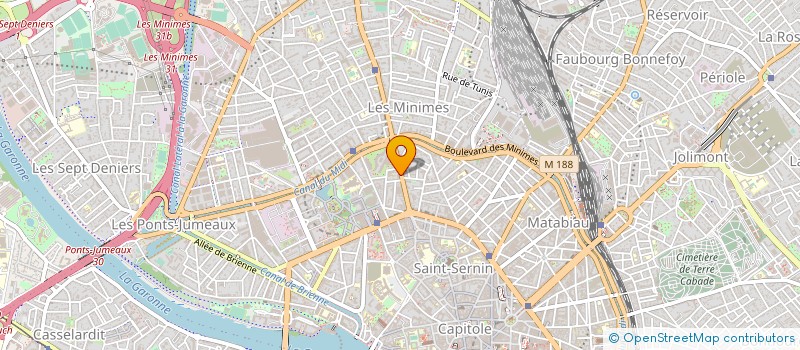 localisation de l'entreprise HOLDING PIERRE BESSE  TOULOUSE