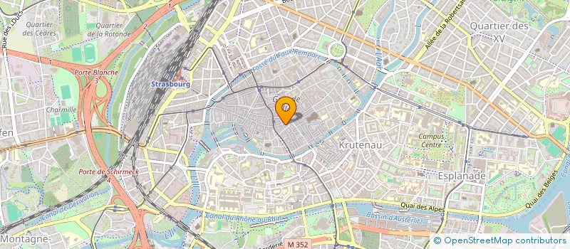 localisation de l'entreprise HOLDING PIERRE DIEBOLD  STRASBOURG