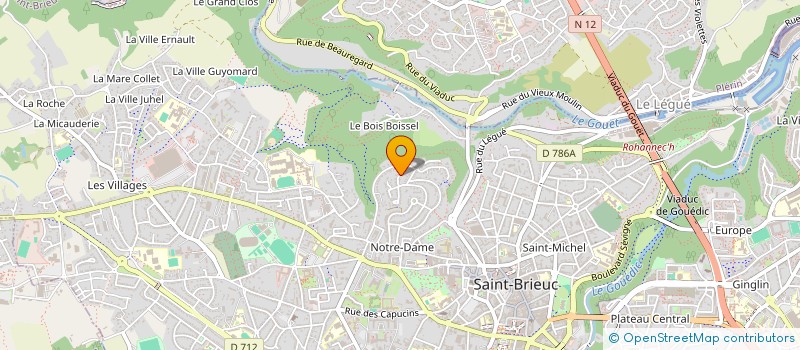 localisation de l'entreprise HOLDING PIETO à SAINT-BRIEUC