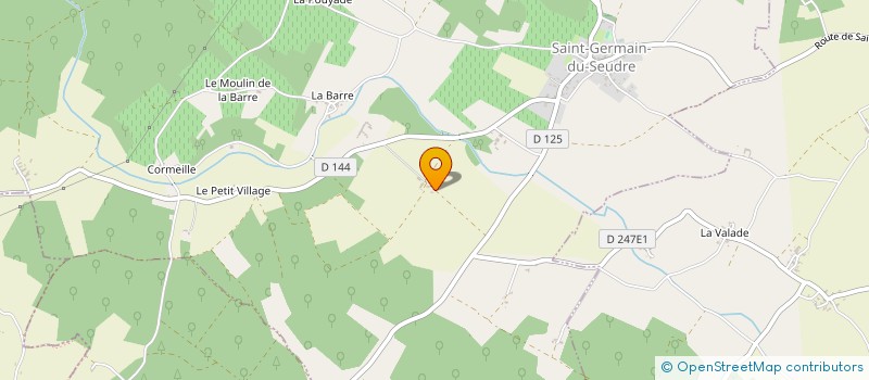 localisation de l'entreprise HOLDING PILLET  SAINT-GERMAIN-DU-SEUDRE