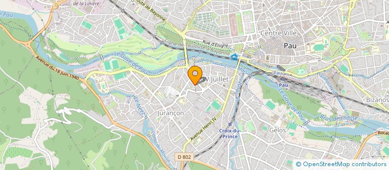 localisation de l'entreprise HOLDING PILOTA à JURANCON