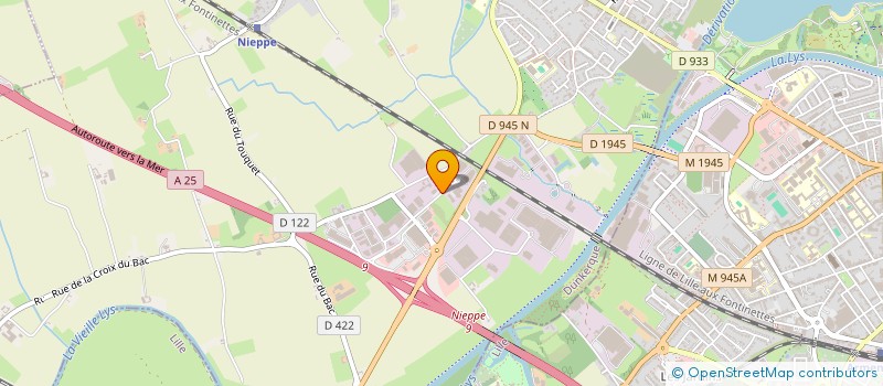 localisation de l'entreprise HOLDING PILOTE BARON  NIEPPE