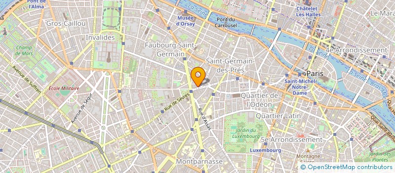 localisation de l'entreprise HOLDING PLAZIAT  PARIS 07