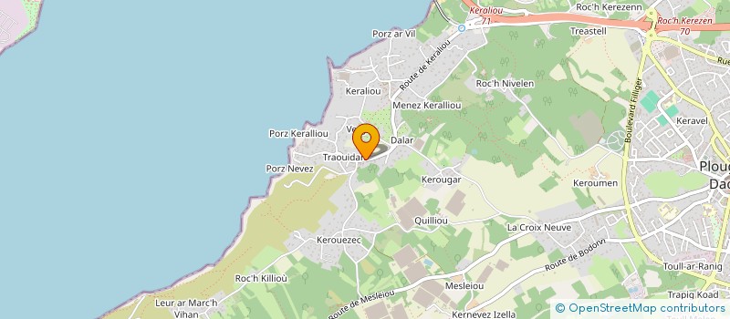 localisation de l'entreprise HOLDING PLG  PLOUGASTEL-DAOULAS