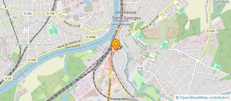 localisation de l'entreprise HOLDING PM  COMBS-LA-VILLE