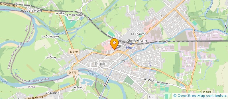 localisation de l'entreprise HOLDING PMP  DIGOIN