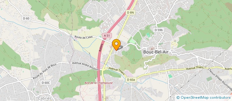 localisation de l'entreprise HOLDING PMS à BOUC-BEL-AIR
