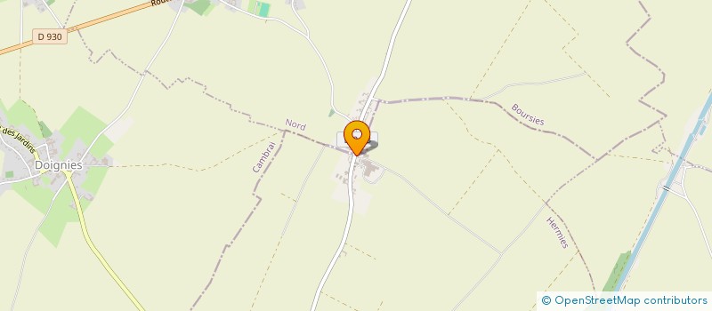 localisation de l'entreprise HOLDING POIDEVIN  BOURSIES