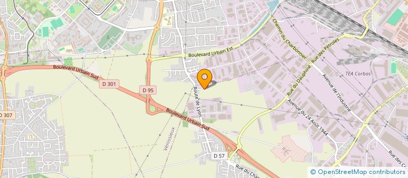 localisation de l'entreprise HOLDING PORTHOS à CORBAS