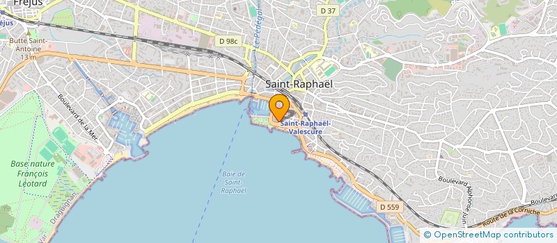 localisation de l'entreprise HOLDING PORTMAN à SAINT-RAPHAEL