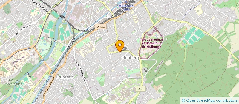 localisation de l'entreprise HOLDING PORTOFINO  MULHOUSE