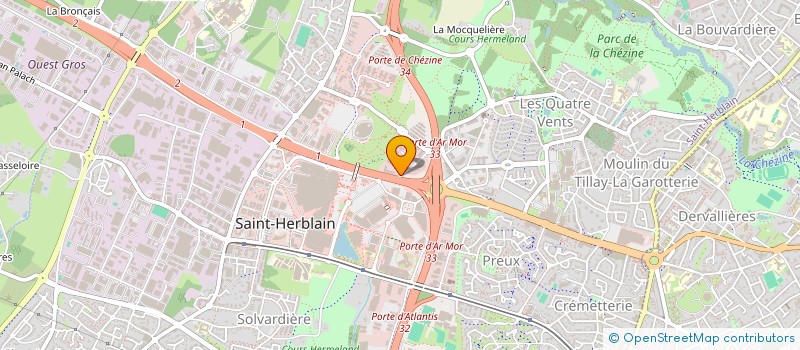 localisation de l'entreprise HOLDING POSTE 17 à SAINT-HERBLAIN