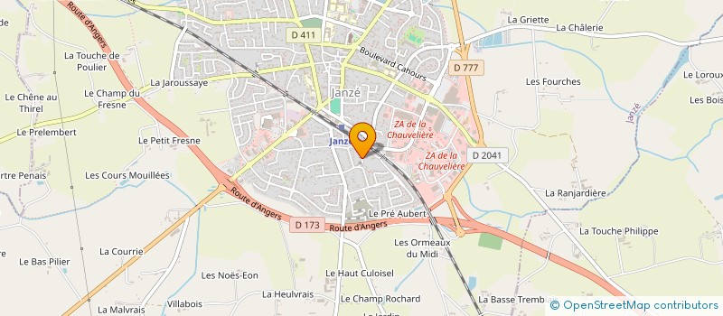 localisation de l'entreprise HOLDING POUPELIN  JANZE