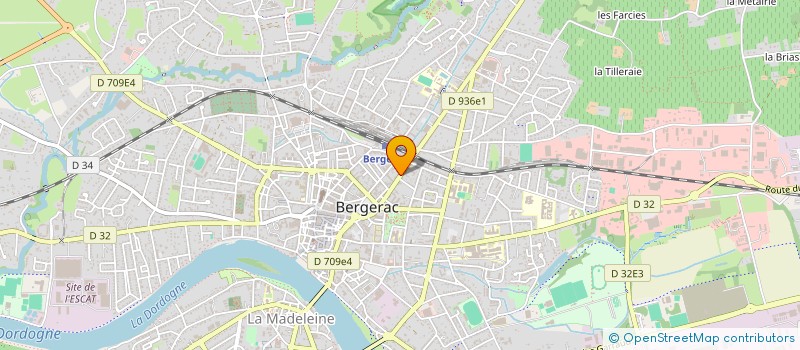 localisation de l'entreprise HOLDING POURPR'IMMO FINANCE à BERGERAC