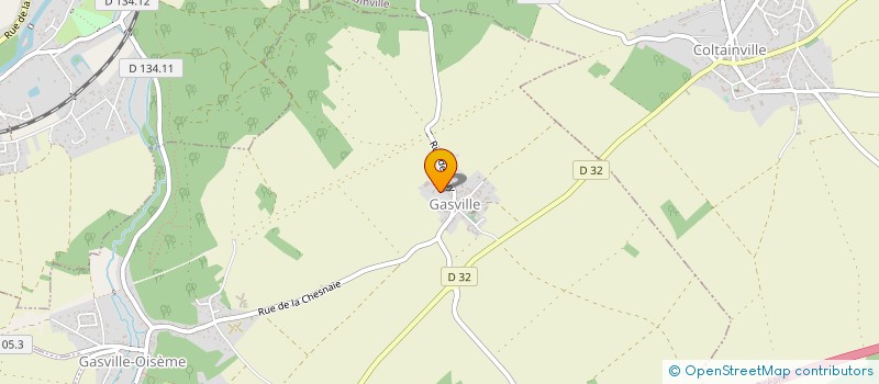 localisation de l'entreprise HOLDING POUZOLS à GASVILLE-OISEME