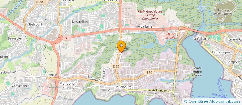 localisation de l'entreprise HOLDING PREMYUM CARAIBES  BAIE MAHAULT