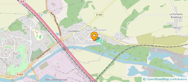 localisation de l'entreprise HOLDING PREVOTS  SAINT-GERMAIN-LAVAL