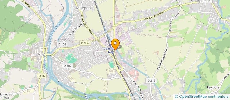 localisation de l'entreprise HOLDING PRO MP  COARRAZE