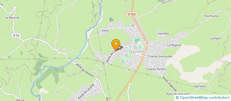 localisation de l'entreprise HOLDING PROUMEN à NAUCELLES