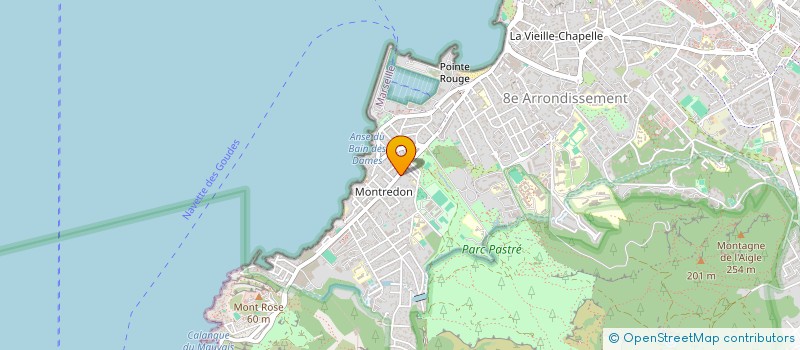 localisation de l'entreprise HOLDING PROVENCE ENTREPRISE  MARSEILLE 8