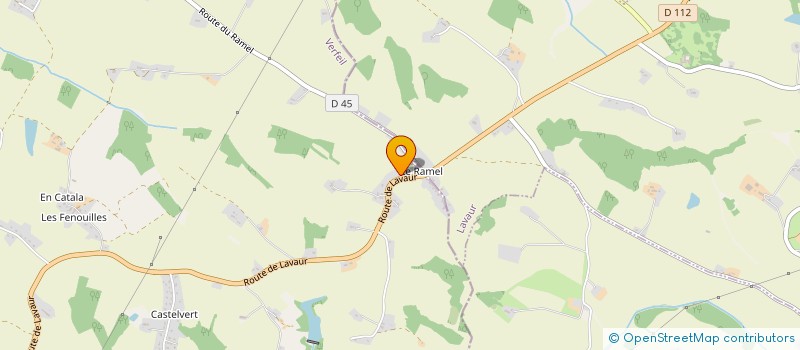 localisation de l'entreprise HOLDING PUJOL  VERFEIL