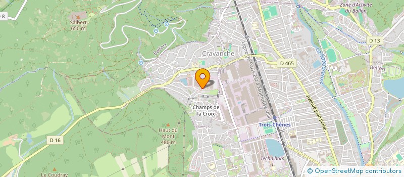 localisation de l'entreprise HOLDING PURPLE  HERICOURT