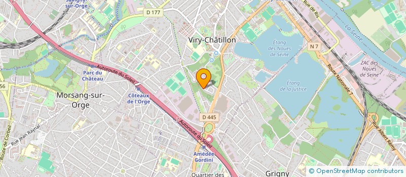 localisation de l'entreprise HOLDING PW à VIRY-CHATILLON