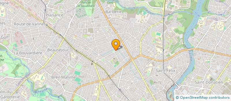 localisation de l'entreprise HOLDING PYLG à NANTES