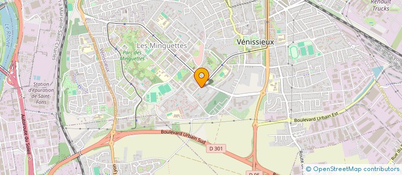 localisation de l'entreprise HOLDING PYRAMIDE  VENISSIEUX