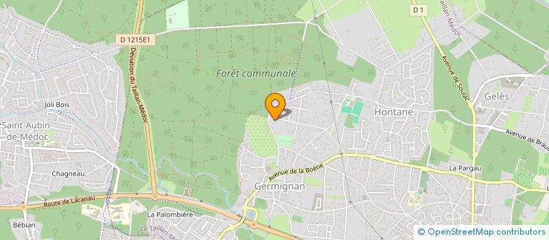 localisation de l'entreprise HOLDING QP  BORDEAUX