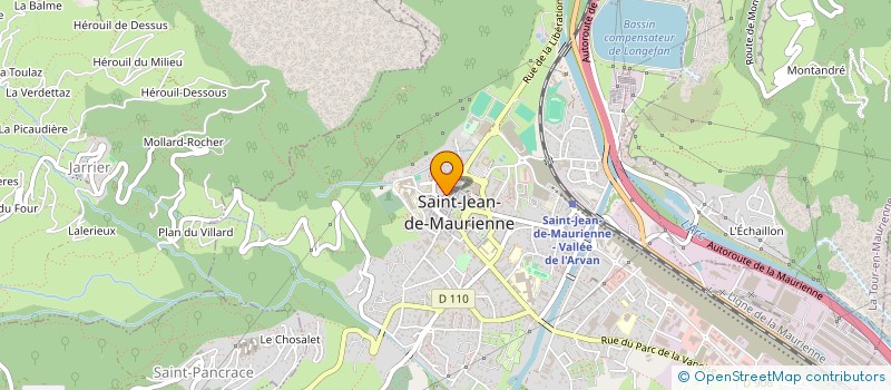 localisation de l'entreprise HOLDING QUARTZ  SAINT-JEAN-DE-MAURIENNE