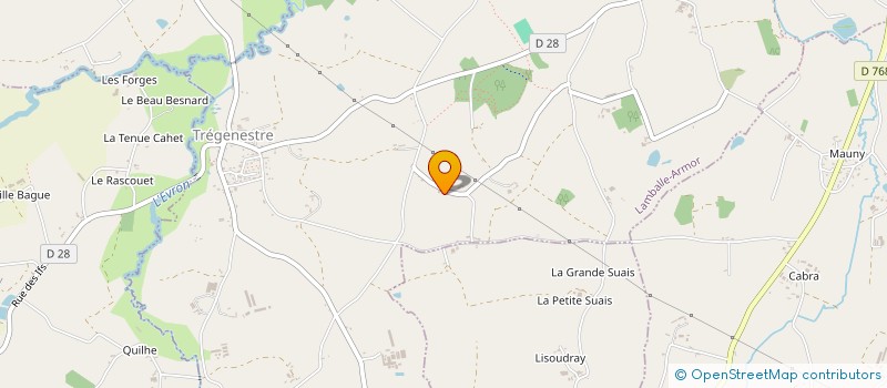 localisation de l'entreprise HOLDING QUERCUS à LAMBALLE-ARMOR