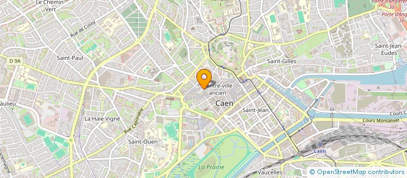 localisation de l'entreprise HOLDING QUINCAMPOIX à CAEN