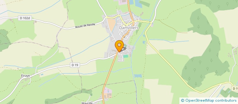 localisation de l'entreprise HOLDING R.R. MANAGEMENT à DAMVILLERS