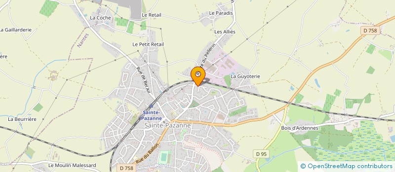 localisation de l'entreprise HOLDING R2LN à SAINTE-PAZANNE