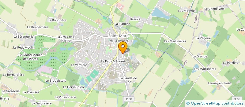 localisation de l'entreprise HOLDING RABALLAND à SAINT-MARS-DU-DESERT