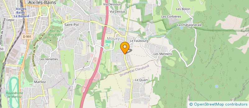 localisation de l'entreprise HOLDING RAMEAU  VILLEFRANCHE-SUR-SAONE